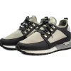 Best Vinci Leather Shoes Vinci Leather The Emir Leather Sneaker For Men Limited Edition (D-529) Grey