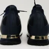 Cheap Vinci Leather Shoes Vinci Leather The Emir Leather Sneaker For Men (D-529) Navy