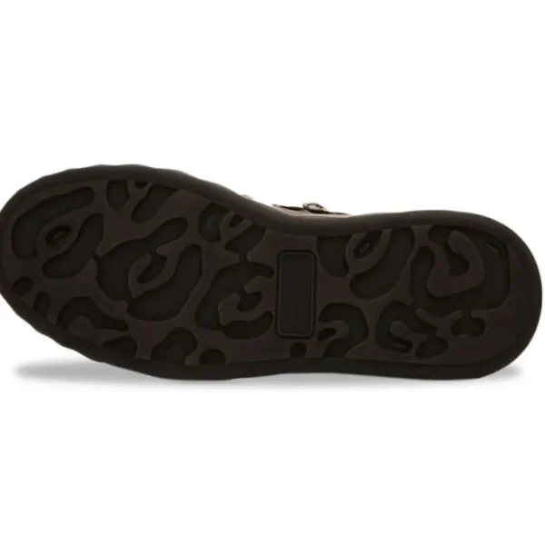 vinci_leather_the_eugene__4.webp Discount Vinci Leather Shoes Vinci Leather The Eugene Woven Leather High-Top Sneaker Black / Gold