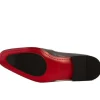 Online Vinci Leather Shoes Vinci Leather The Everest Leather Cap Toe Dress Loafer (16011) Navy