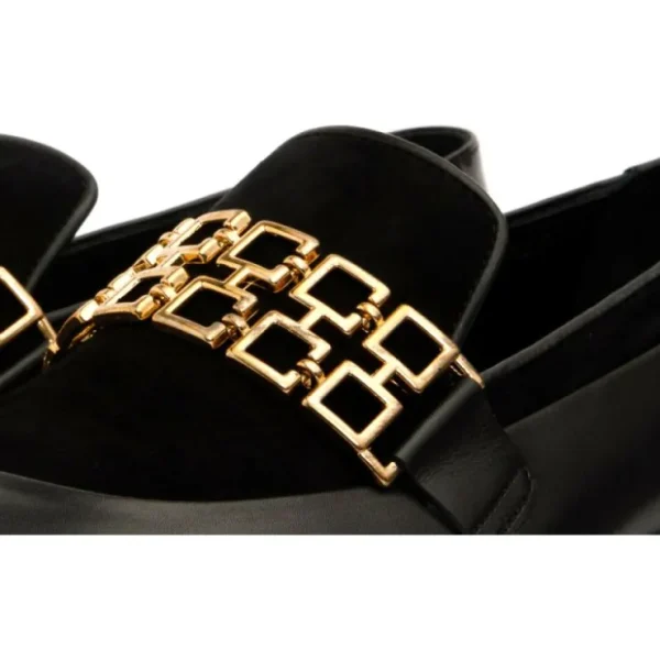 Shop Vinci Leather Shoes Vinci Leather The Gemena Shoe Bit Dress Loafer Black
