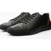 Shop Vinci Leather Shoes Vinci Leather The Getto Leather Sneaker (15260) Black