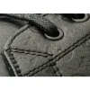 Shop Vinci Leather Shoes Vinci Leather The Getto Leather Sneaker (15260) Black