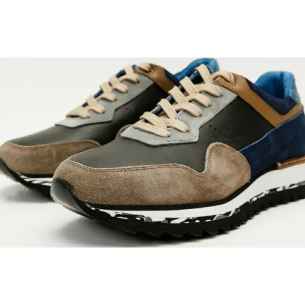 vinci_leather_the_hoskova_1-2.webp Outlet Vinci Leather Shoes Vinci Leather The Hoskova Jean Blue Leather Sneaker (11242) JeanBlue