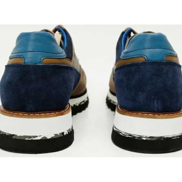 vinci_leather_the_hoskova_2-2.webp Outlet Vinci Leather Shoes Vinci Leather The Hoskova Jean Blue Leather Sneaker (11242) JeanBlue
