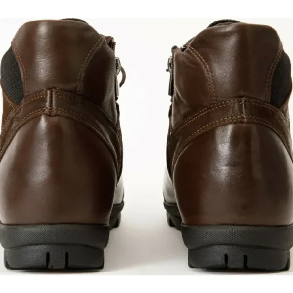 vinci_leather_the_houston_3-1.webp Fashion Vinci Leather Shoes Vinci Leather The Houston Leather Lace-up Casual Boot With A Zipper (03618 K-8) Brown
