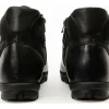 Cheap Vinci Leather Shoes Vinci Leather The Houston Leather Lace-up Casual Boot With A Zipper (03618 S-8) Black