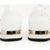 Cheap Vinci Leather Shoes Vinci Leather The Infanta Spike Leather Sneaker Limited Edition For Men White
