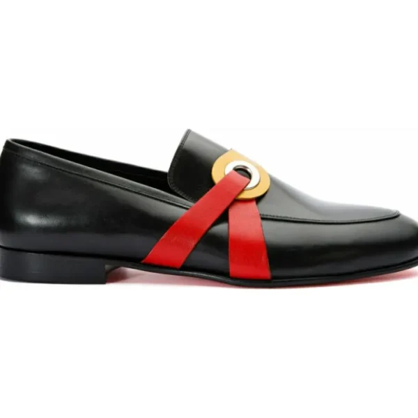 vinci_leather_the_jackie__0.webp Outlet Vinci Leather Shoes Vinci Leather The Jackie Bit Dress Loafer Limited Edition (7072) Black