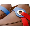 Flash Sale Vinci Leather Shoes Vinci Leather The Jackie Bit Dress Loafer Limited Edition (7072) Brown