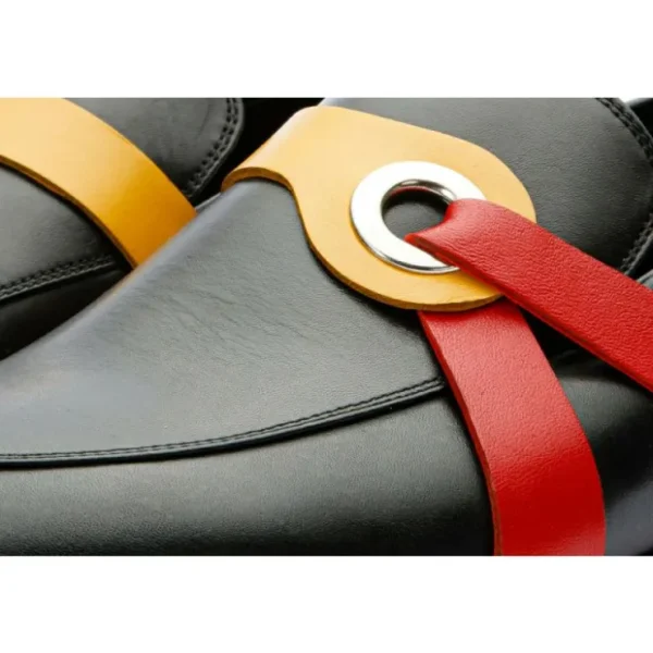 vinci_leather_the_jackie__1.webp Outlet Vinci Leather Shoes Vinci Leather The Jackie Bit Dress Loafer Limited Edition (7072) Black