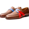 Flash Sale Vinci Leather Shoes Vinci Leather The Jackie Bit Dress Loafer Limited Edition (7072) Brown