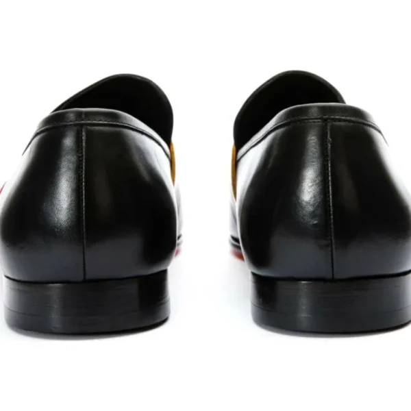 vinci_leather_the_jackie__2.webp Outlet Vinci Leather Shoes Vinci Leather The Jackie Bit Dress Loafer Limited Edition (7072) Black