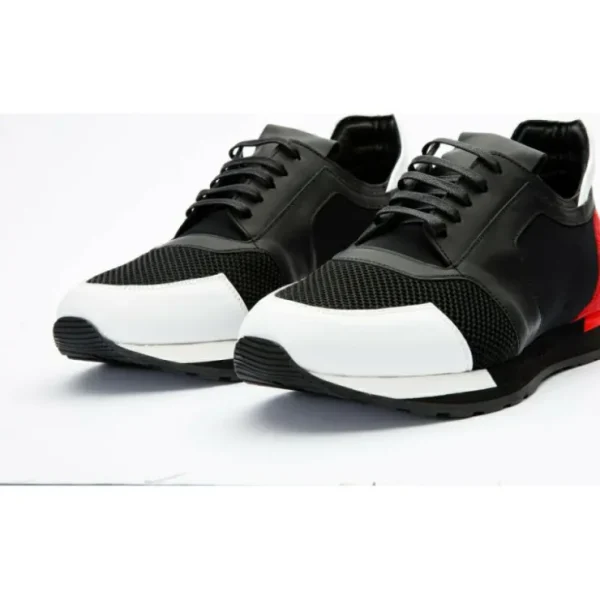 Flash Sale Vinci Leather Shoes Vinci Leather The Jenner Leather Sneaker (D-516) Multicolor