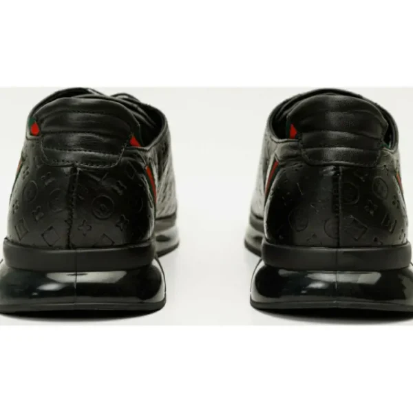vinci_leather_the_journey_3-1.webp Flash Sale Vinci Leather Shoes Vinci Leather The Journey Leather Sneaker (17276) Black