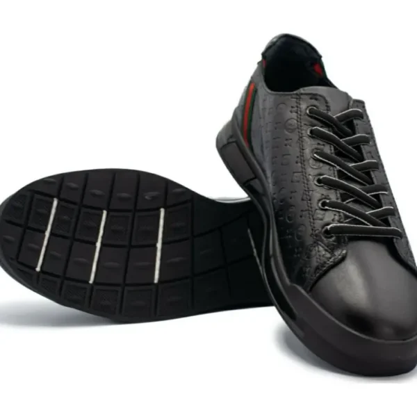 vinci_leather_the_journey_4.webp Flash Sale Vinci Leather Shoes Vinci Leather The Journey Leather Sneaker (17276) Black