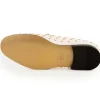 New Vinci Leather Shoes Vinci Leather The Jupiter Spike Leather Bit Loafer Limited Edition (D-7051 ) White