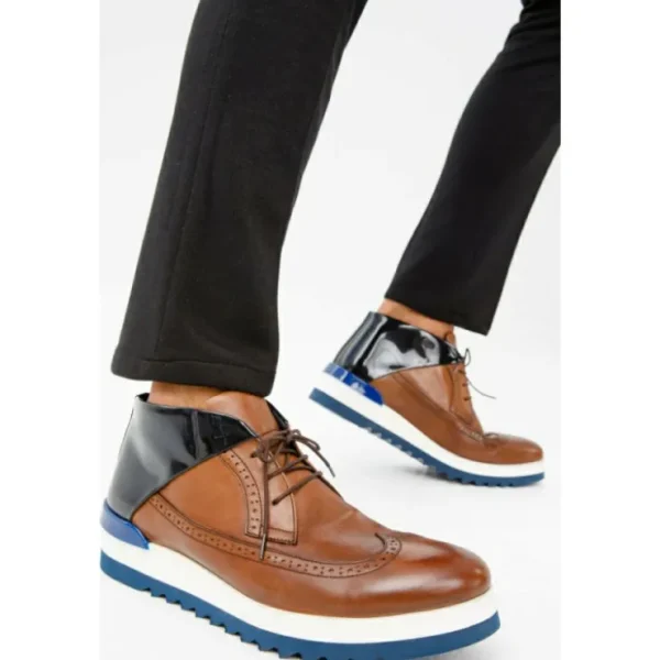 vinci_leather_the_kagan_b_1-1.webp Hot Vinci Leather Shoes Vinci Leather The Kagan Wingtip Chukka Sneaker Boot (3836.58) Brown
