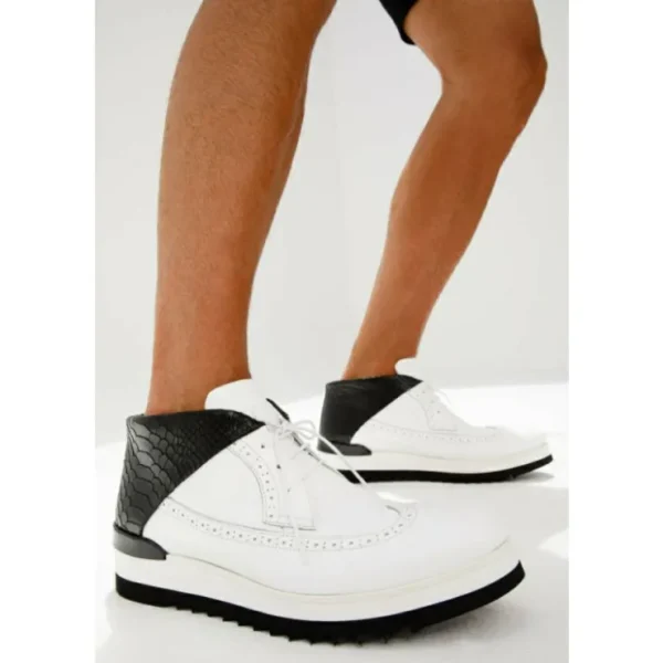vinci_leather_the_kagan_w_1.webp Cheap Vinci Leather Shoes Vinci Leather The Kagan Wingtip Chukka Sneaker Boot (3836.58) White
