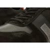 Shop Vinci Leather Shoes Vinci Leather The Kilo Black / Red Leather Sneaker (14250)