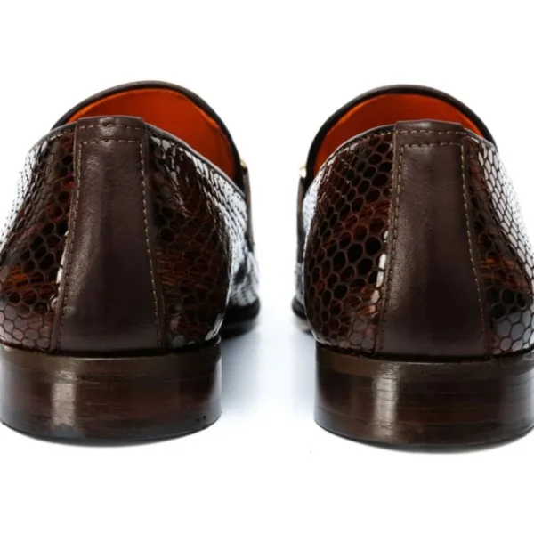 Hot Vinci Leather Shoes Vinci Leather The King Shoe Bit Dress Loafer Brown