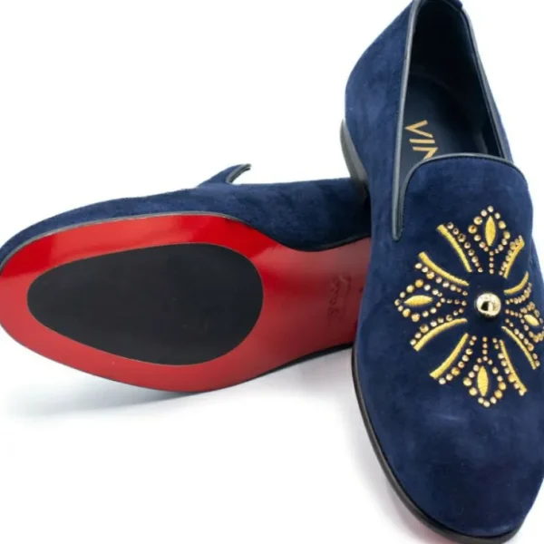 vinci_leather_the_lazio_s_2-2.webp Discount Vinci Leather Shoes Vinci Leather The Lazio Shoe Suede Slip-on Loafer (9057) Navy