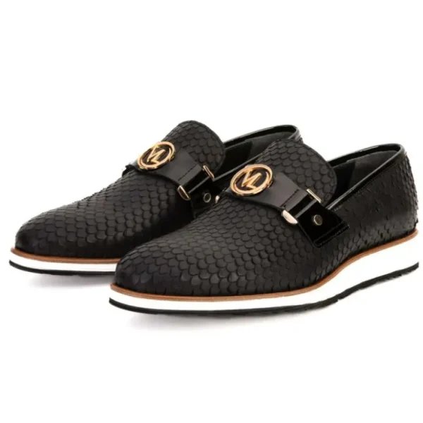 vinci_leather_the_legacy__1.webp Outlet Vinci Leather Shoes Vinci Leather The Legacy Leather Loafer Black