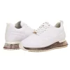 Best Sale Vinci Leather Shoes Vinci Leather The Lexington Leather Sneaker White