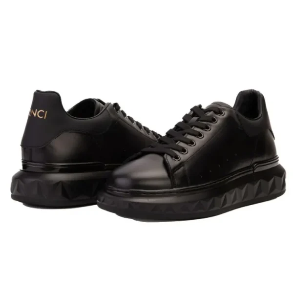 vinci_leather_the_linq_le_2.webp New Vinci Leather Shoes Vinci Leather The Linq Leather Sneaker Black