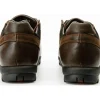 Cheap Vinci Leather Shoes Vinci Leather The Madrid Leather Casual Shoes (03282) Brown