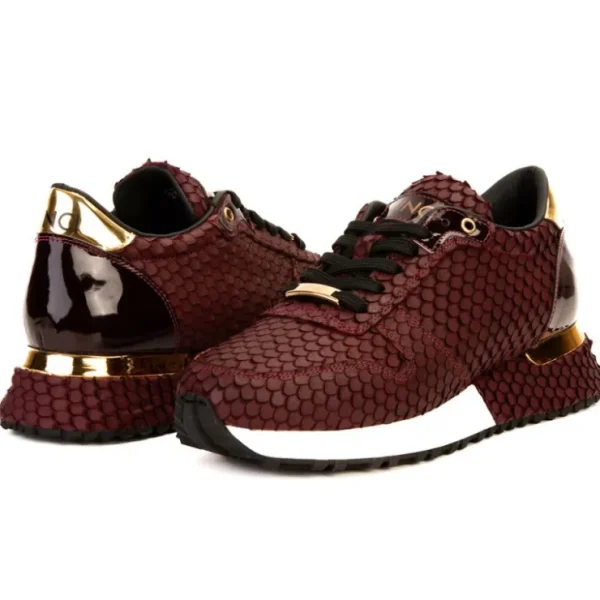 vinci_leather_the_majesty_3-1.webp Cheap Vinci Leather Shoes Vinci Leather The Majesty Leather Sneaker Burgundy