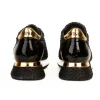 Cheap Vinci Leather Shoes Vinci Leather The Majesty Leather Sneaker Black
