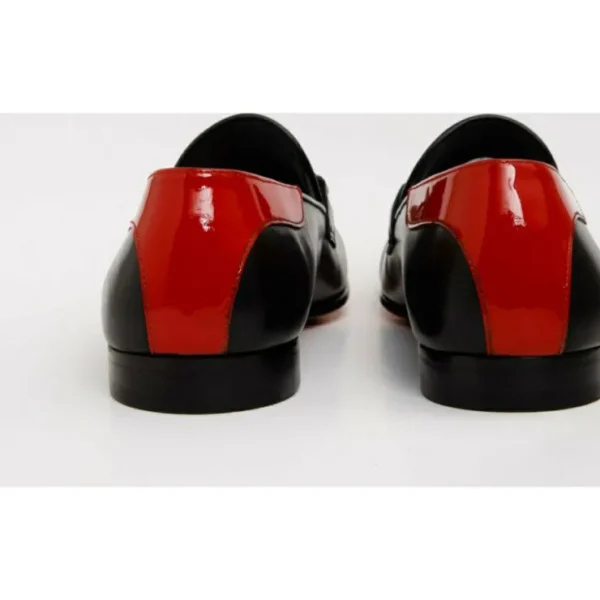 vinci_leather_the_maratea_4.webp Discount Vinci Leather Shoes Vinci Leather The Maratea Leather Shoe Bit Loafer (C-9032X) Black