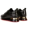 Outlet Vinci Leather Shoes Vinci Leather The Marseille Leather Sneaker Black