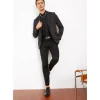 Clearance Vinci Leather Shoes Vinci Leather The Martin Leather Derby Shoe (6055) Black