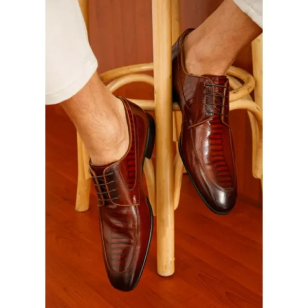 vinci_leather_the_martin__8.webp New Vinci Leather Shoes Vinci Leather The Martin Leather Derby Shoe (6055) Brown