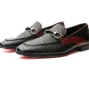Best Vinci Leather Shoes Vinci Leather The Milano Shoe Bit Loafer Burgundy