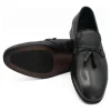 Store Vinci Leather Shoes Vinci Leather The Modica Leather Tassel Loafer (2010) Black