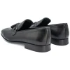 Store Vinci Leather Shoes Vinci Leather The Modica Leather Tassel Loafer (2010) Black
