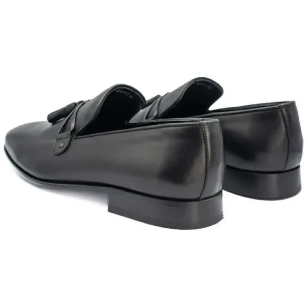 vinci_leather_the_modica__3.webp Store Vinci Leather Shoes Vinci Leather The Modica Leather Tassel Loafer (2010) Black