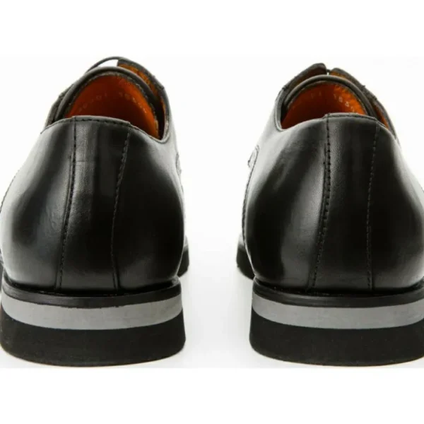 vinci_leather_the_molise__4.webp Cheap Vinci Leather Shoes Vinci Leather The Molise Wingtip Semi Brogue Derby Shoe Black