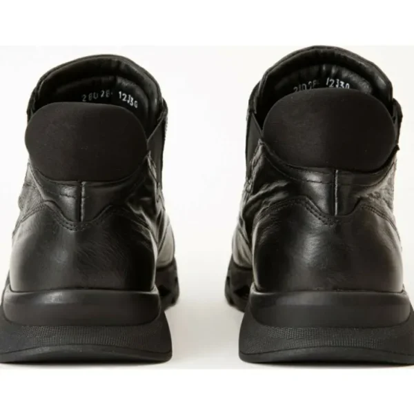 vinci_leather_the_montana_3.webp Outlet Vinci Leather Shoes Vinci Leather The Montana Leather Casual Boot (12330) Black