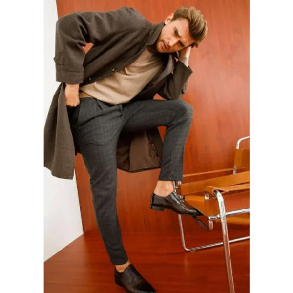 vinci_leather_the_monterr_10.webp Discount Vinci Leather Shoes Vinci Leather The Monterrey Cap Toe Derby Shoe (10670) Brown