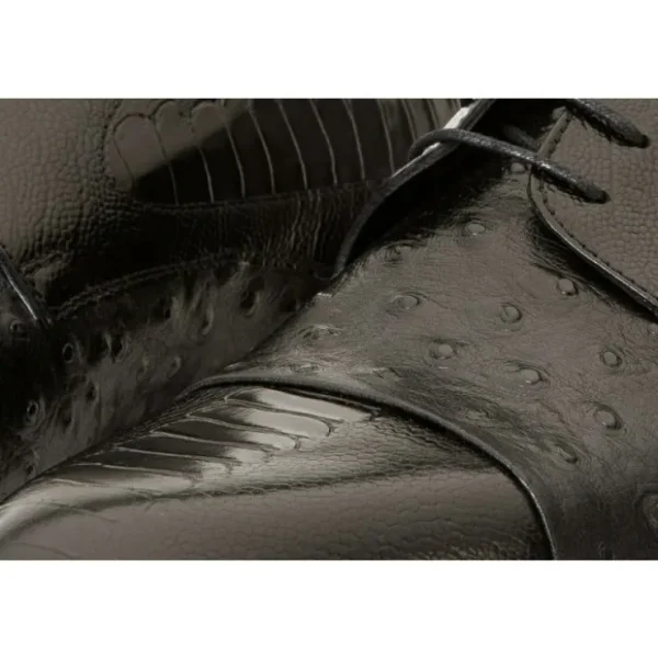 vinci_leather_the_monterr_2.webp Fashion Vinci Leather Shoes Vinci Leather The Monterrey Cap Toe Derby Shoe (10670) Black