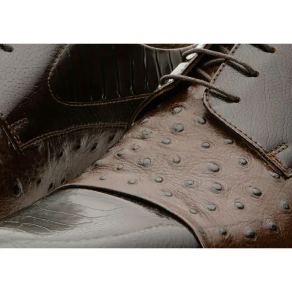 vinci_leather_the_monterr_3-1.webp Discount Vinci Leather Shoes Vinci Leather The Monterrey Cap Toe Derby Shoe (10670) Brown