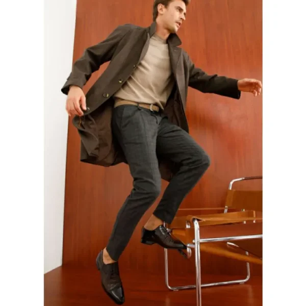 vinci_leather_the_monterr_8.webp Discount Vinci Leather Shoes Vinci Leather The Monterrey Cap Toe Derby Shoe (10670) Brown