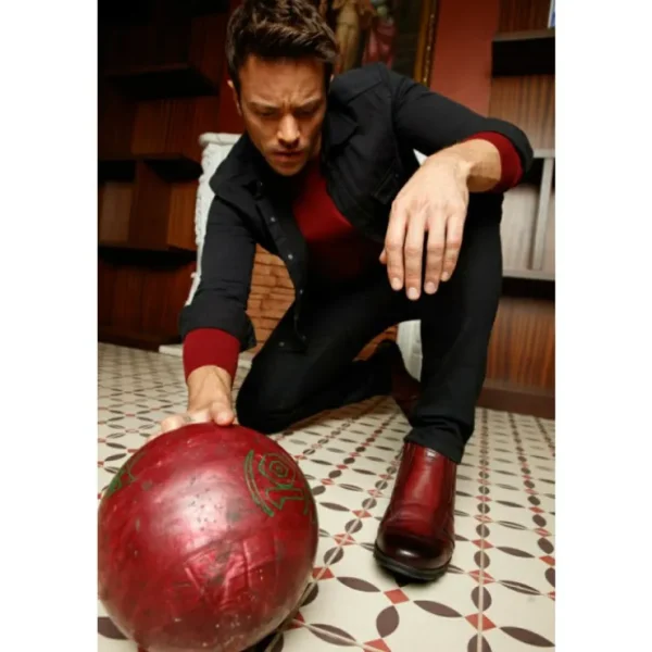 Shop Vinci Leather Shoes Vinci Leather The Montreal Leather Casual Zip-up Ankle Boot (09717 B-3) Burgundy