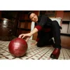 Shop Vinci Leather Shoes Vinci Leather The Montreal Leather Casual Zip-up Ankle Boot (09717 B-3) Burgundy