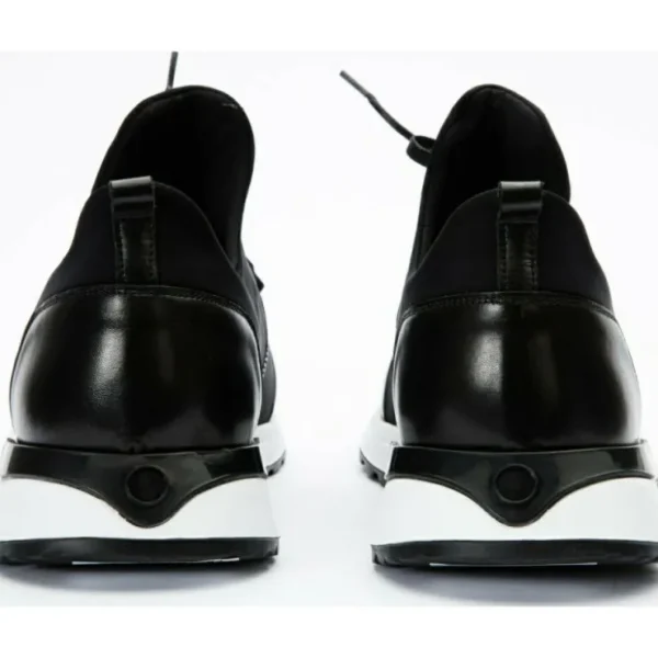 vinci_leather_the_nebresk_2.webp Best Vinci Leather Shoes Vinci Leather The Nebreska Leather Sneaker (D-2156) Black