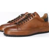 Clearance Vinci Leather Shoes Vinci Leather The Noble Leather Sneaker (D-2189) Brown